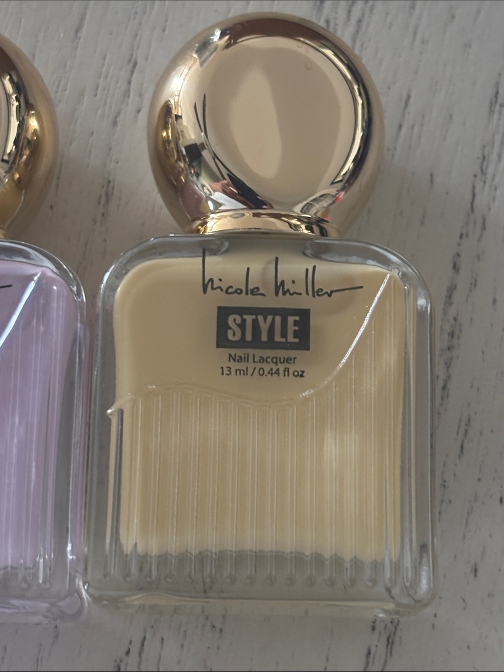 Nicole Miller Nail Trio in Blush, Yellow, Lavender, Set of 3 - Picture 6 of 6